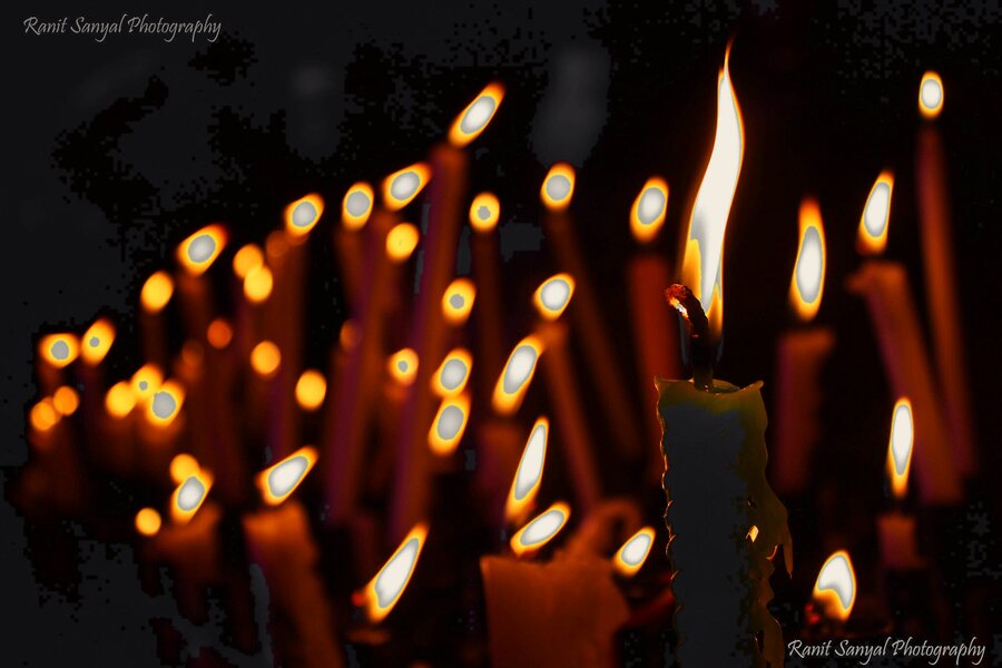 candles ash