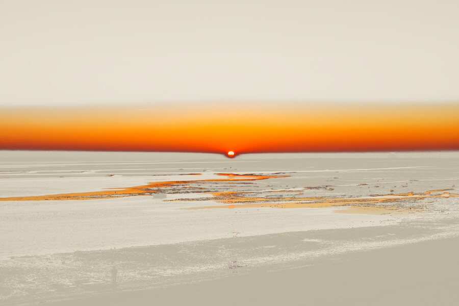 sunset light